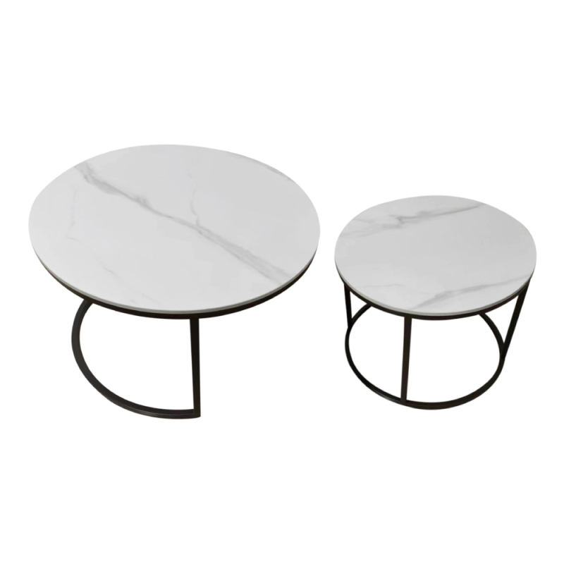 Zen Round Nest Of Coffee Tables