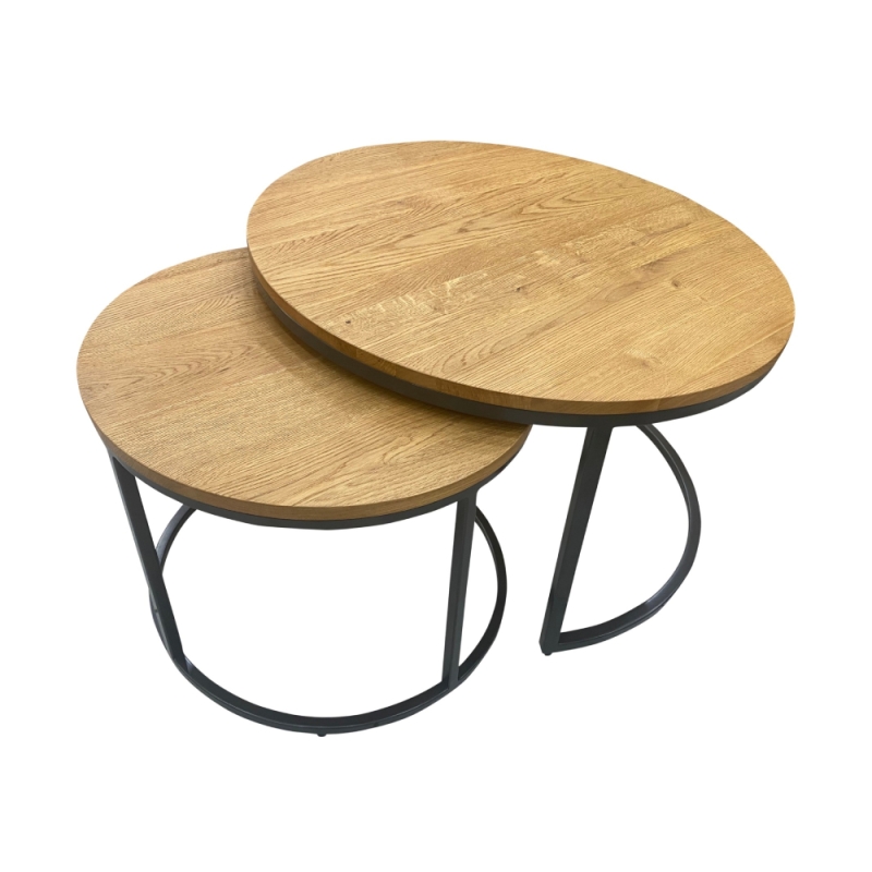 Tide Round Nest Of Coffee Tables