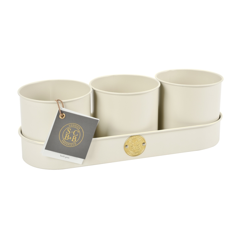 Sophie Conran Herb Pots - Buttermilk