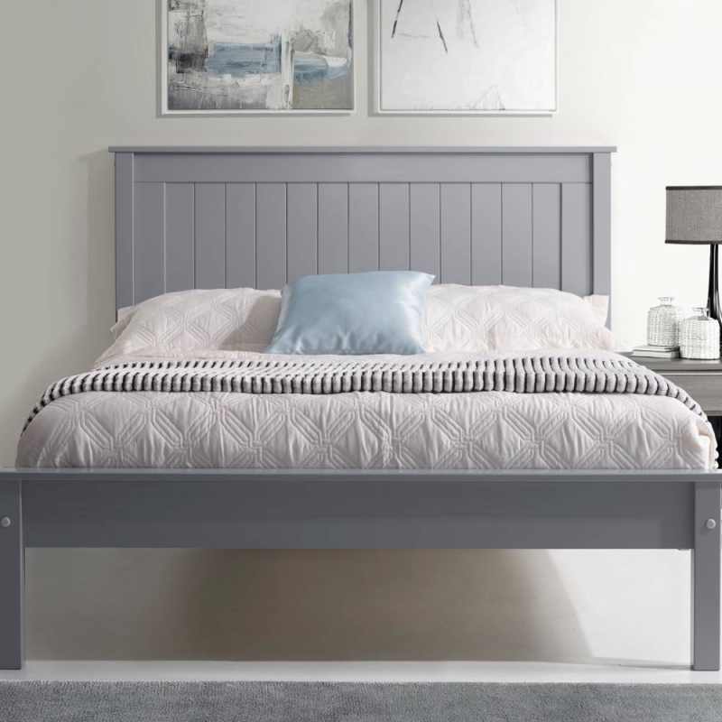 Tatum Grey Low Footend Bed Frame