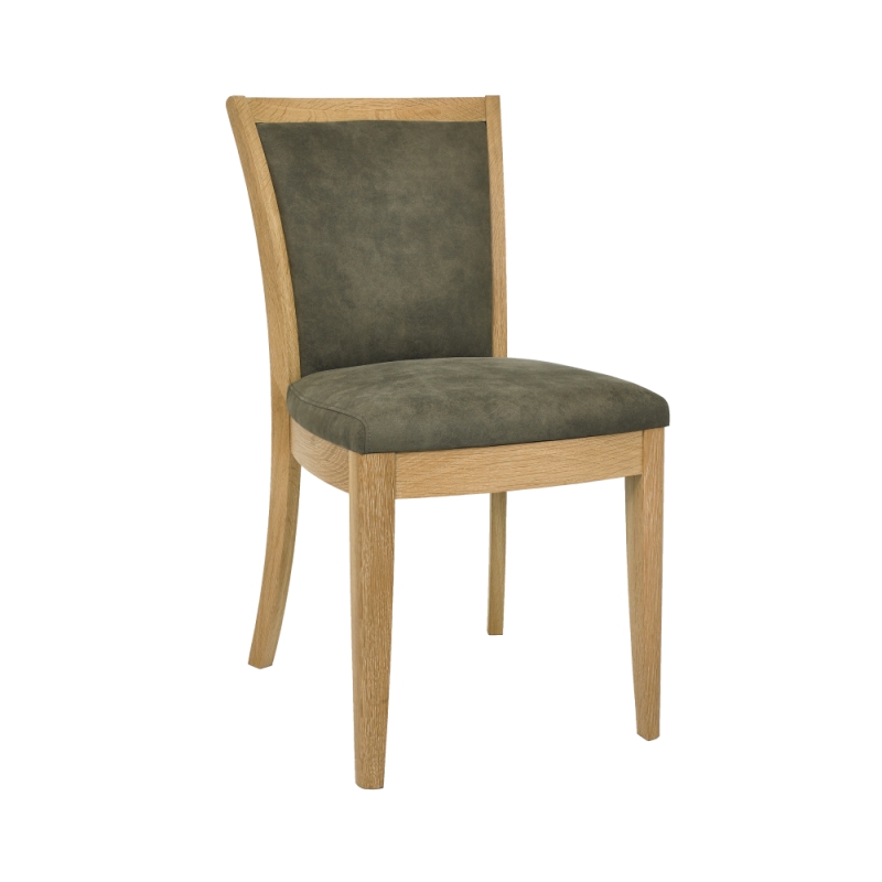 Charlie Upholstered Dining Chair Mocha