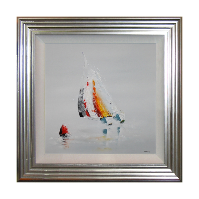 La Bouee Rouge Liquid Art Framed Picture