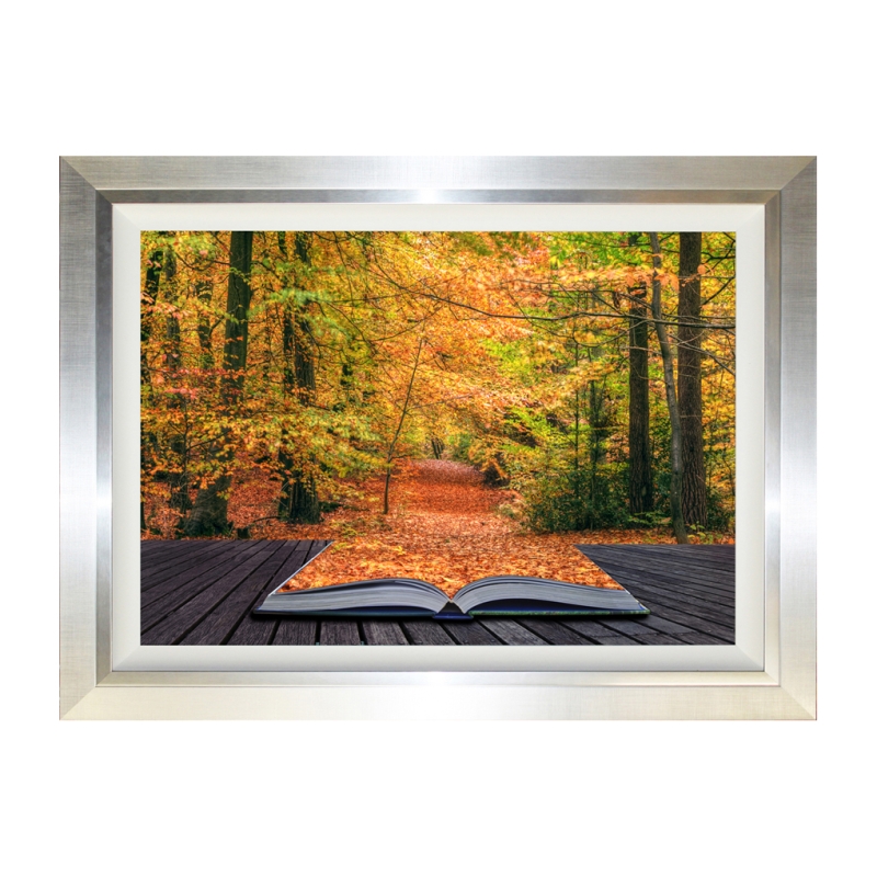 A Leaf Out Of One's Book Framed Picture 