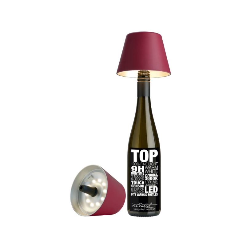 Sompex LED Bottle Top Light - Bordeaux