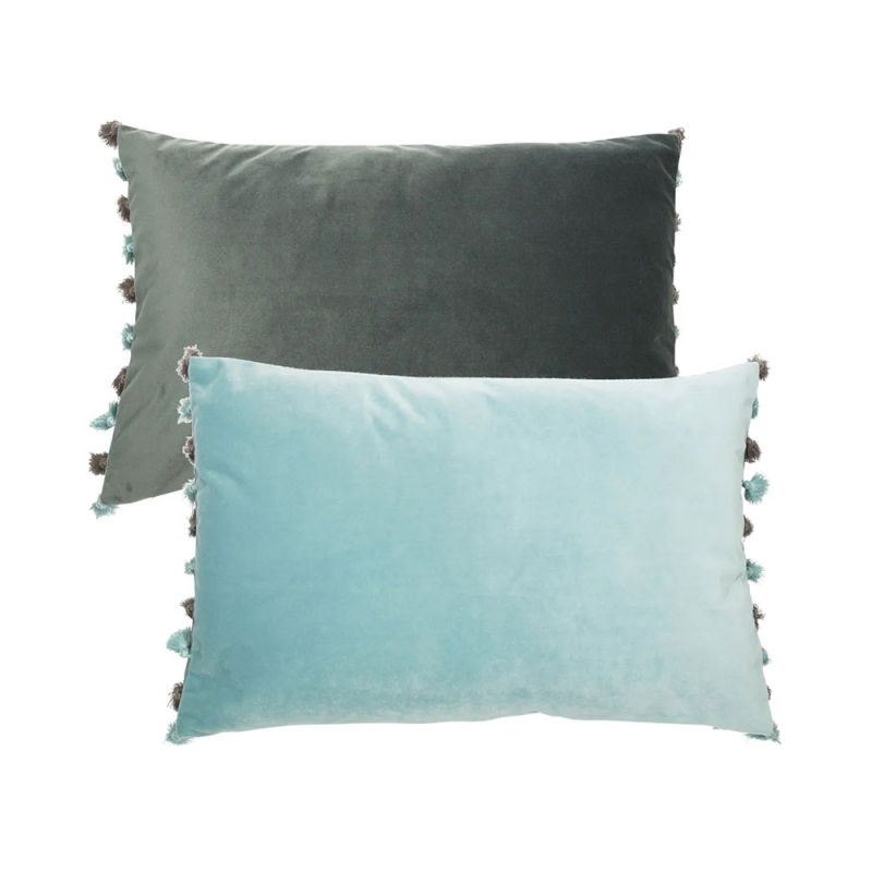 Nappa 40cm x 60cm Cushion Seafoam/Ocean