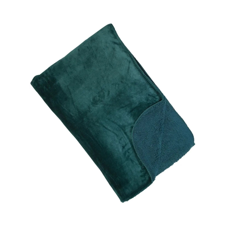 Cosy Soft Fleece Throw Teal