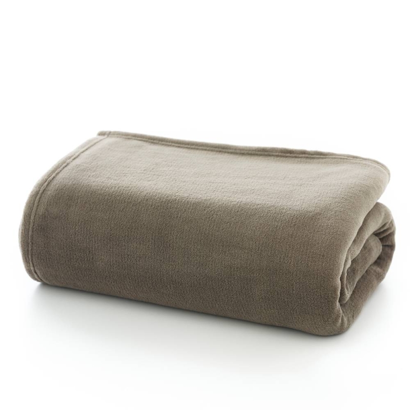 SNUGGLETOUCH THROW 180 X 250CM PEBBLE