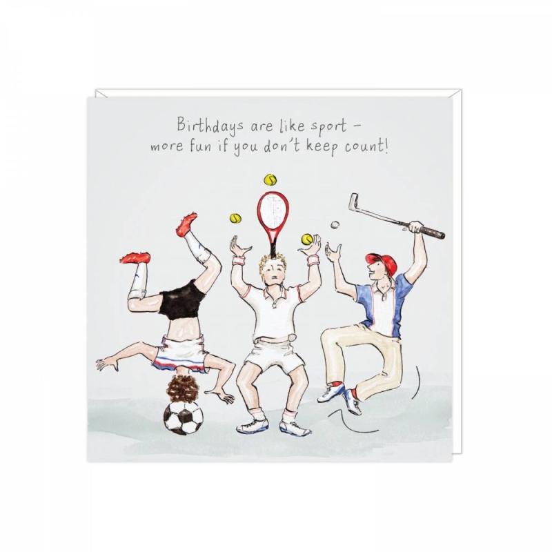 Birthday Sport - Greeting Card