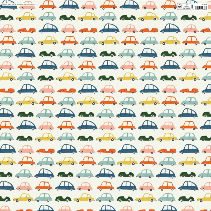 Cars Gift Wrap