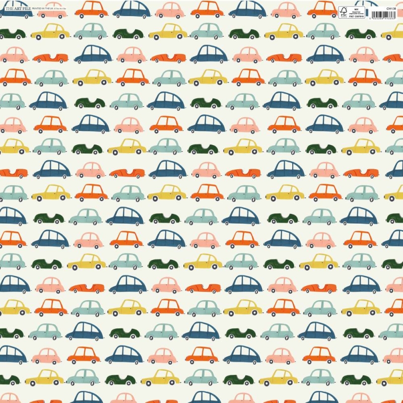 Cars Gift Wrap