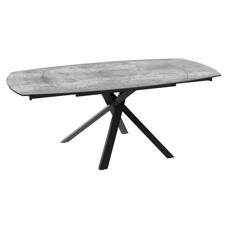 Kheops Extending Table 130-190cm Silver