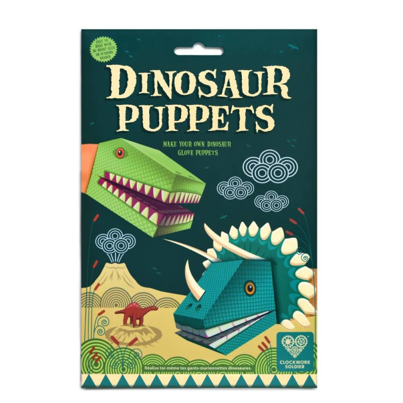 Create Your Own Dinosaur Puppets 