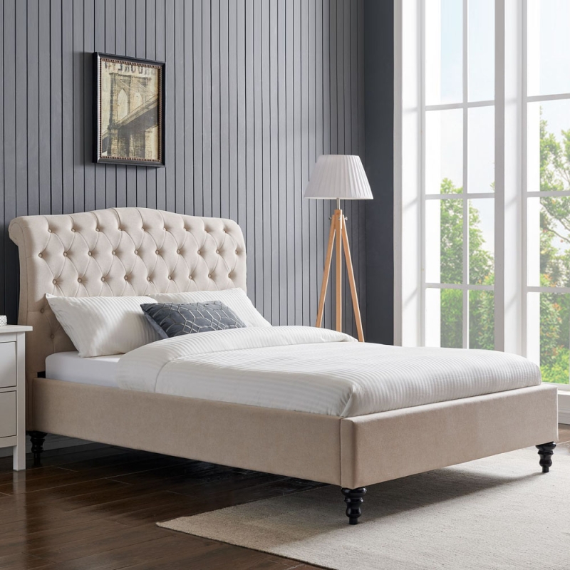 Rushbrooke bed frame natural