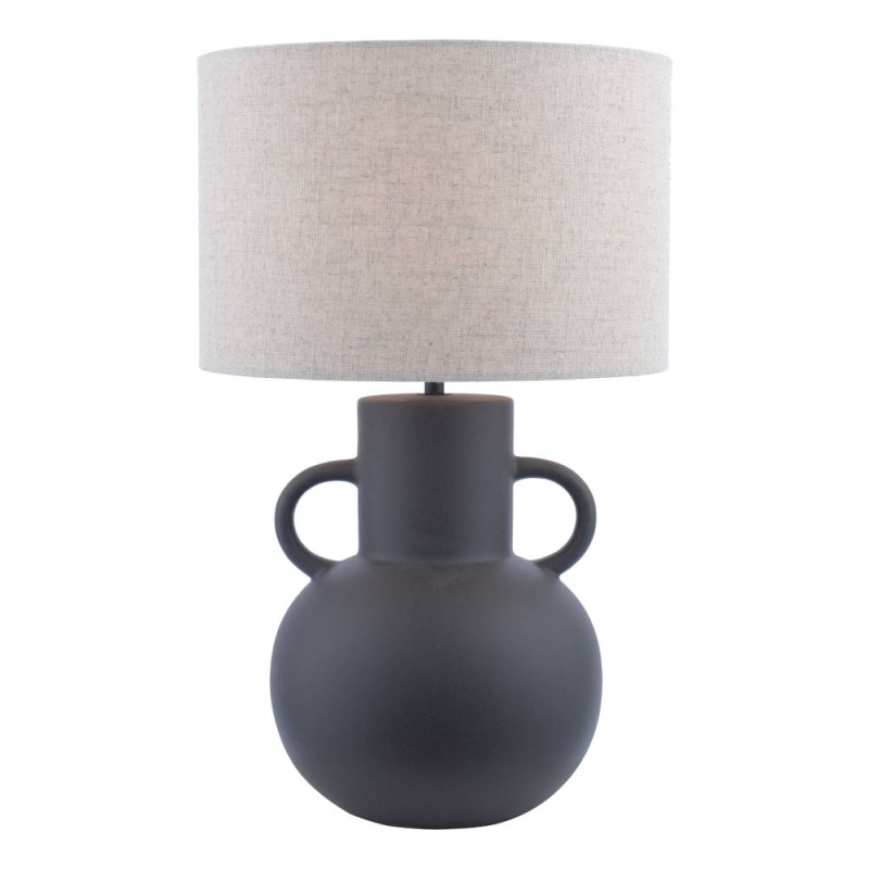 Urn Table Lamp Black