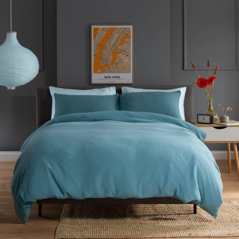 St Quentin Duvet Set Blue