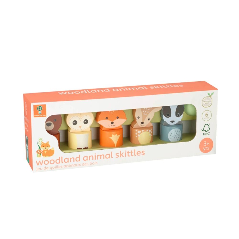 Orange Tree Toys Woodland Skittles