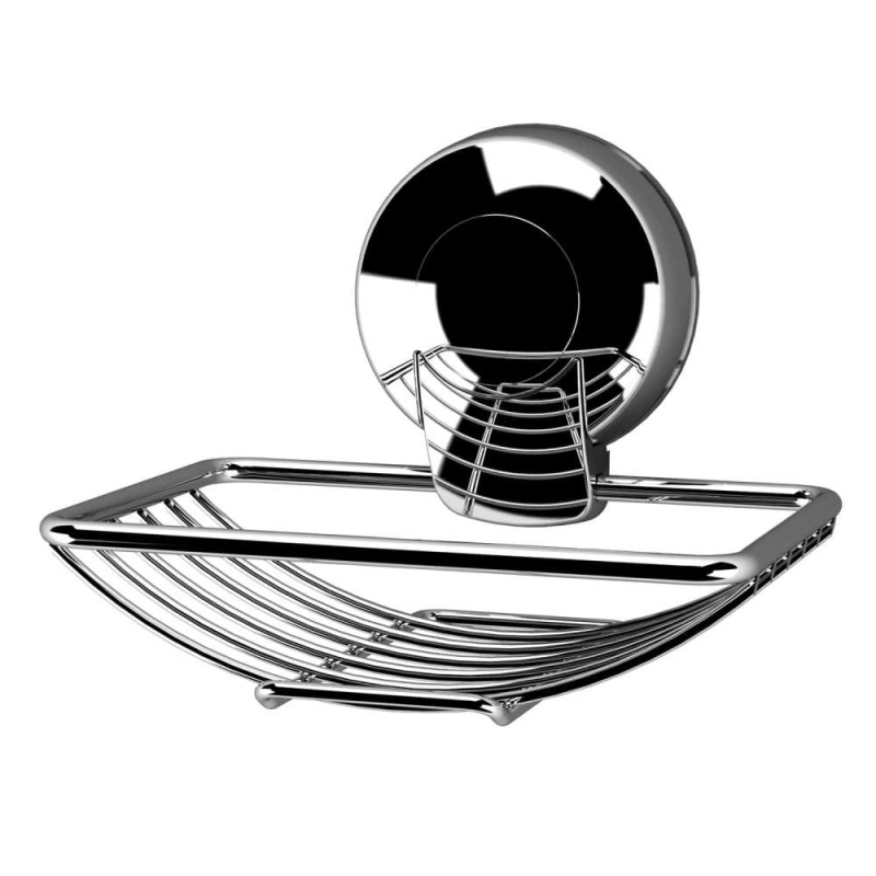 Showerdrape Soap Basket Chrome