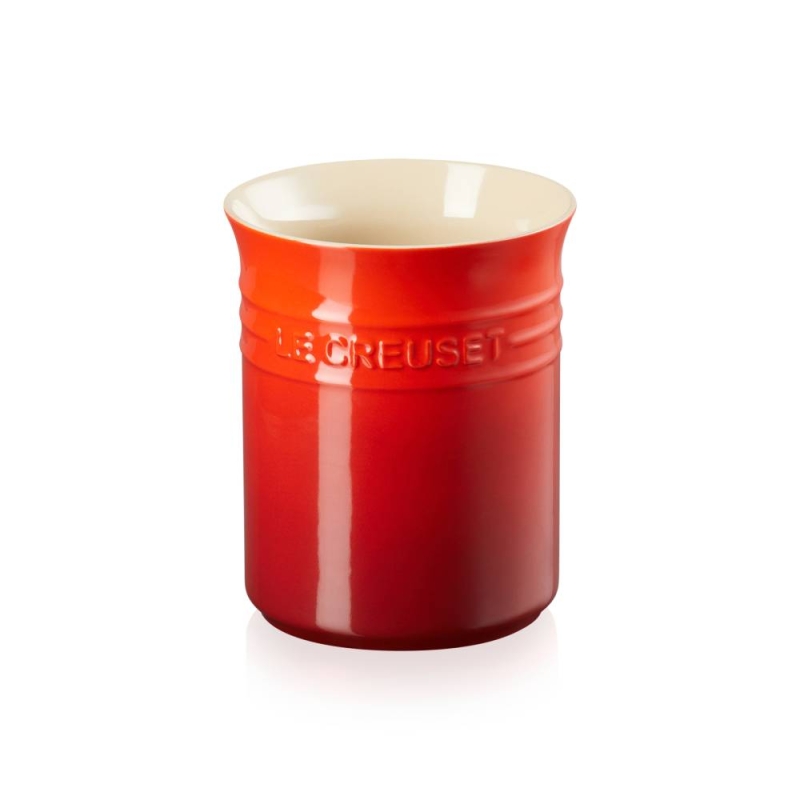 Le Creuset Utensil Jar Cerise