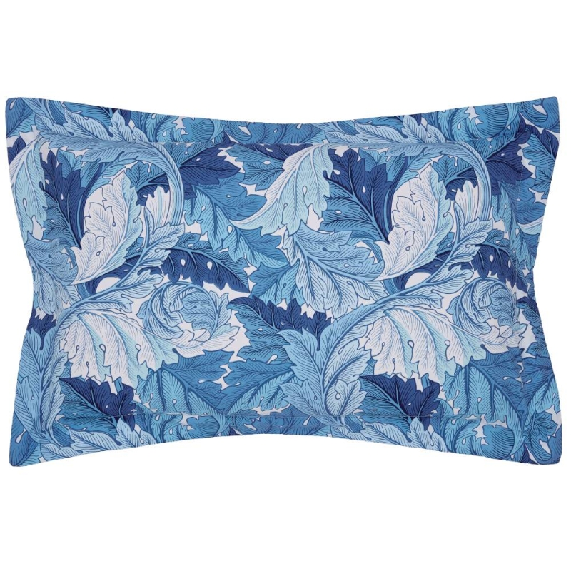 Morris Acanthus Pillowcase Oxford Woad 