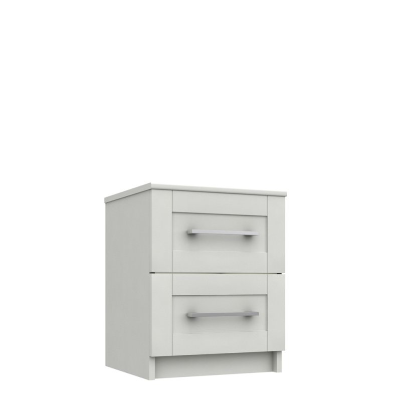 Chilton 2 drawer bedside chest
