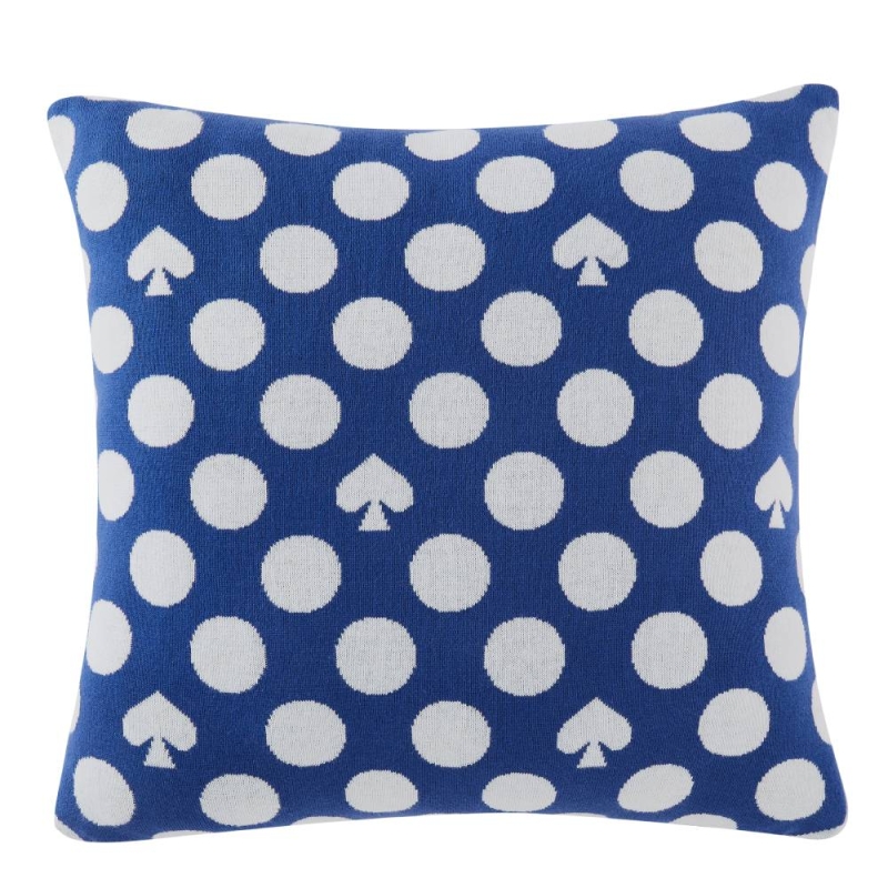 Spade Cushion Blueberry