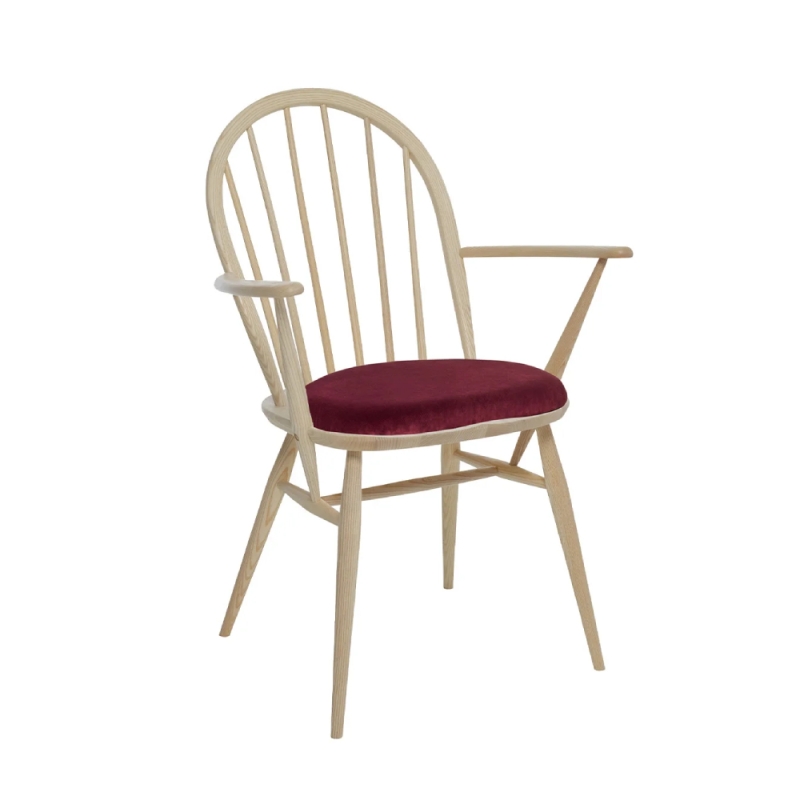 Windsor Upholstered Dining Armchair