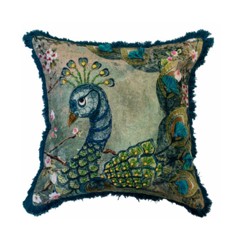 Tausi 45cm Peacock Cushion