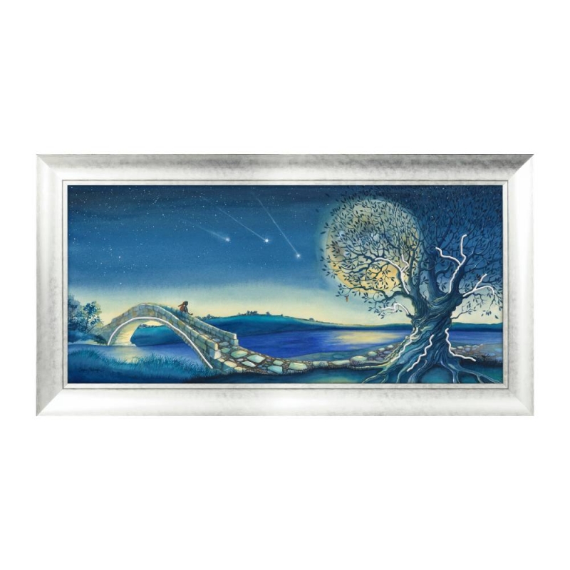 Over The Moon SE - Framed Print