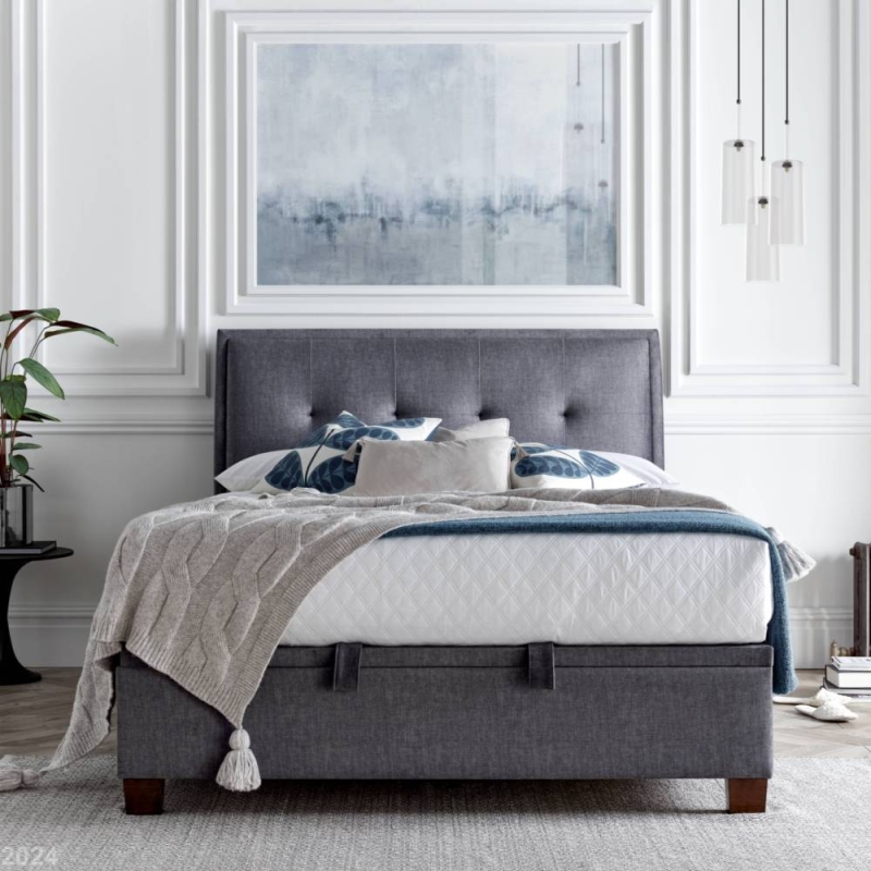 Ashley Ottoman Bed Vogue Grey