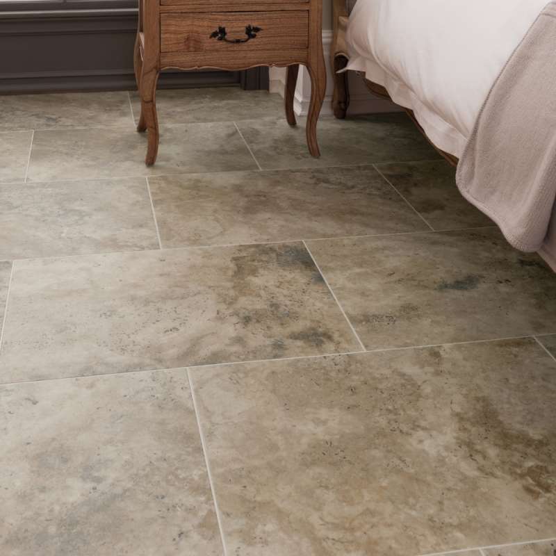 Karndean Karndean Art Select Travertine Luxury Vinyl Tiles (457mm x 610mm / 915mm x 915mm)