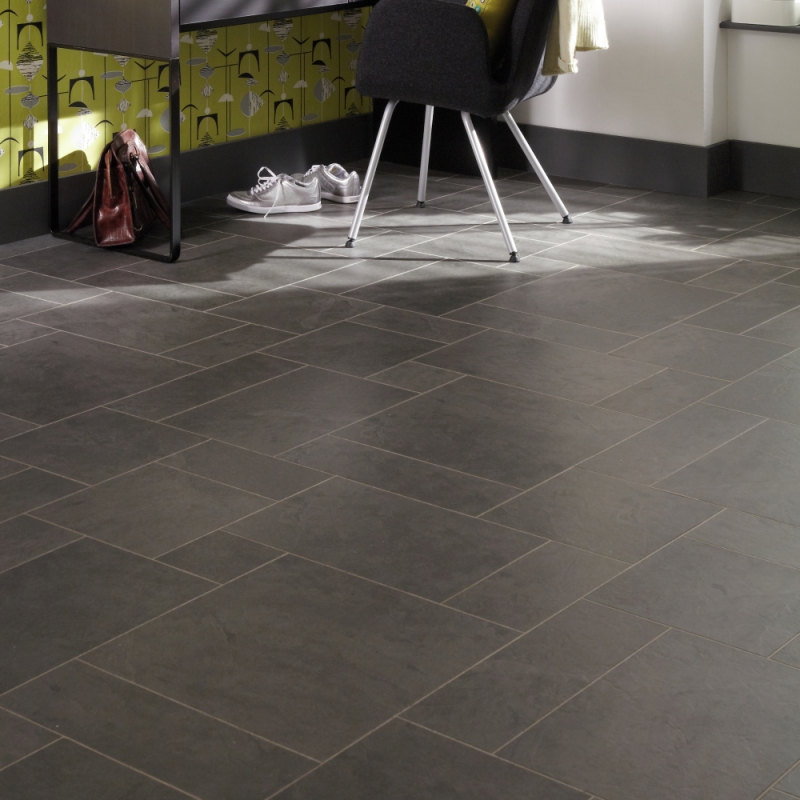 Karndean Art Select Slate Luxury Vinyl Tiles (915mm x 915mm)