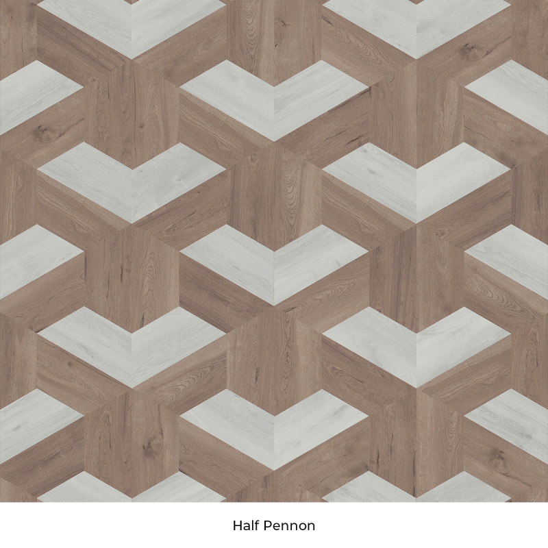 Karndean Karndean Kaleidoscope Half Pennon KAL05 Luxury Vinyl Tiles