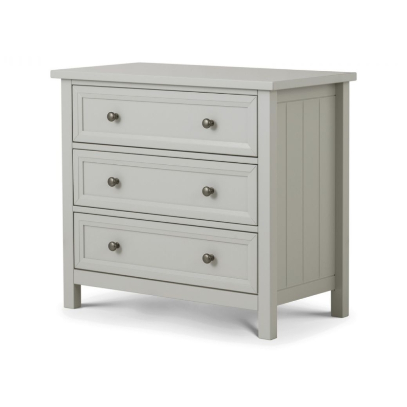 Marley 3 Drawer Chest Dove Grey