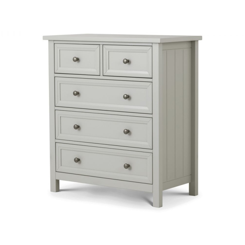 Marley 3+2 Drawer Chest Dove Grey