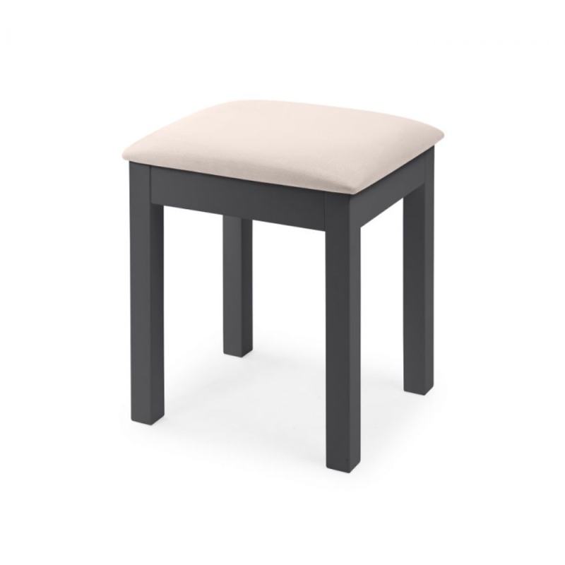 Marley Dressing Table Stool Anthracite