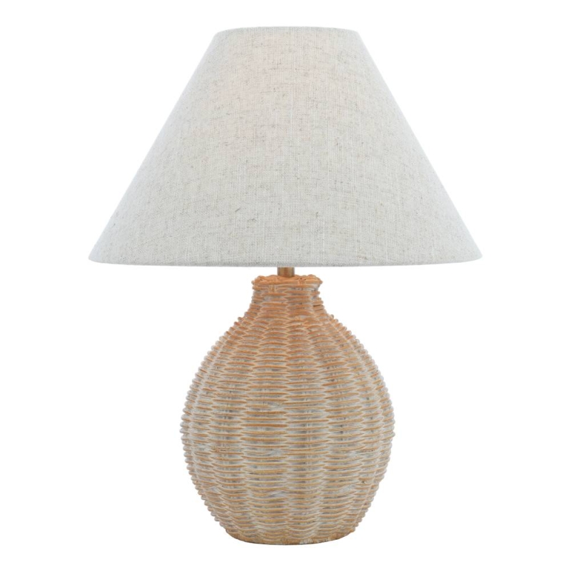 Laura Ashley Fernhill Table Lamp Matt Cream