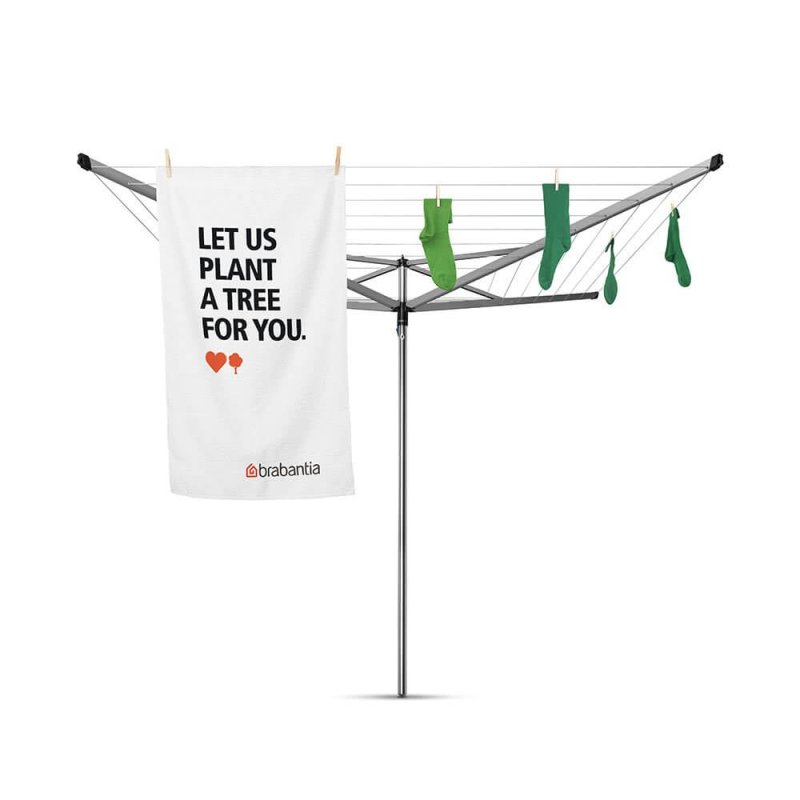 Brabantia 40M Washing Line & Essential Ground Tube 