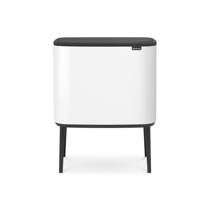 Brabantia BO Touch Bin 36L Plastic Bucket White