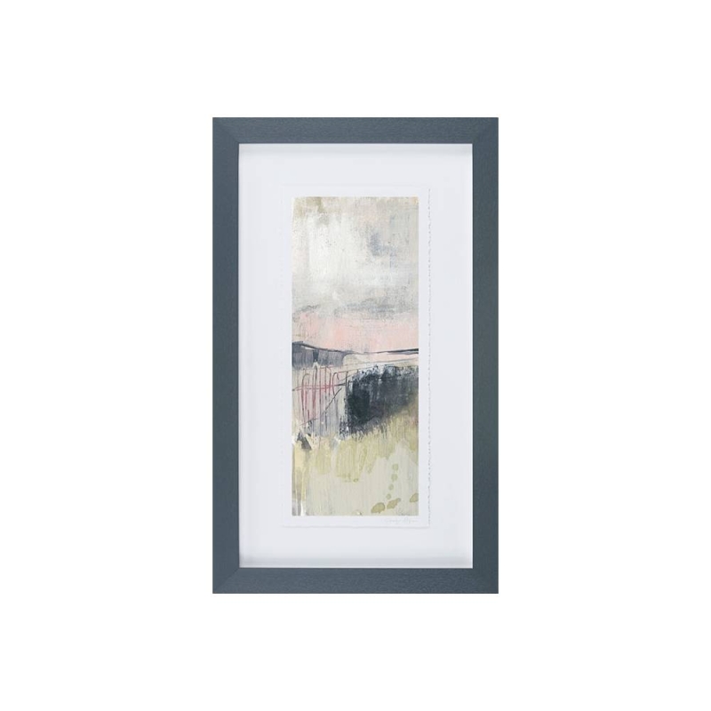 Blush Horizon Panel l Framed Picture by Jennifer Goldberger