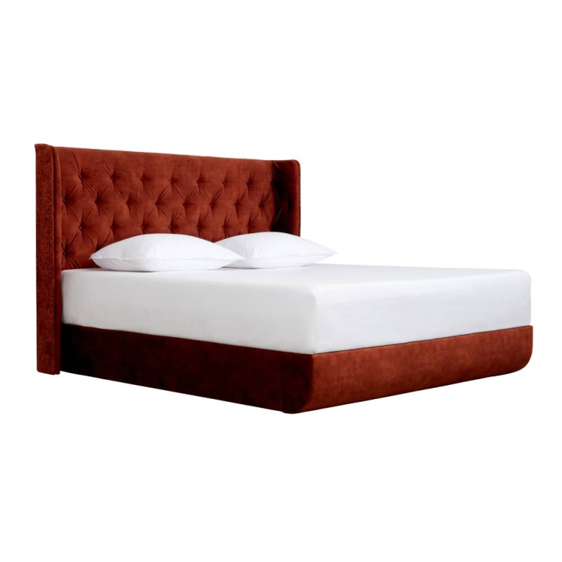 Tempur Arc Ottoman Bed Frame With Luxury Headboard