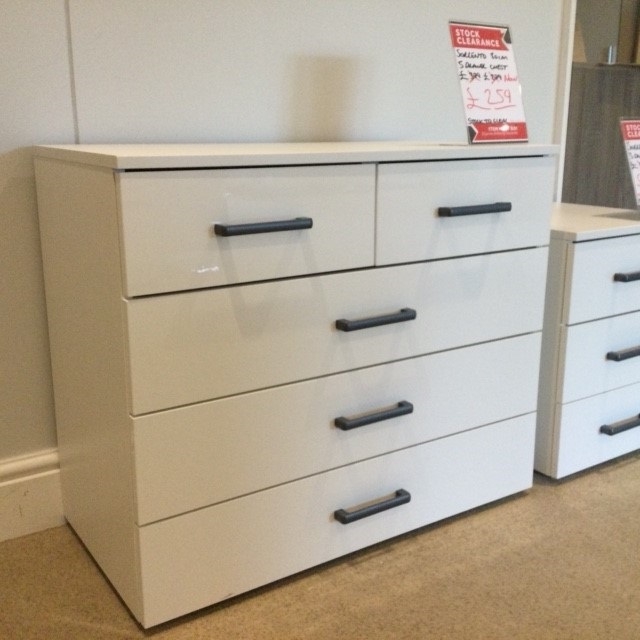 Sorrento 5 drawer chest (Ipswich)