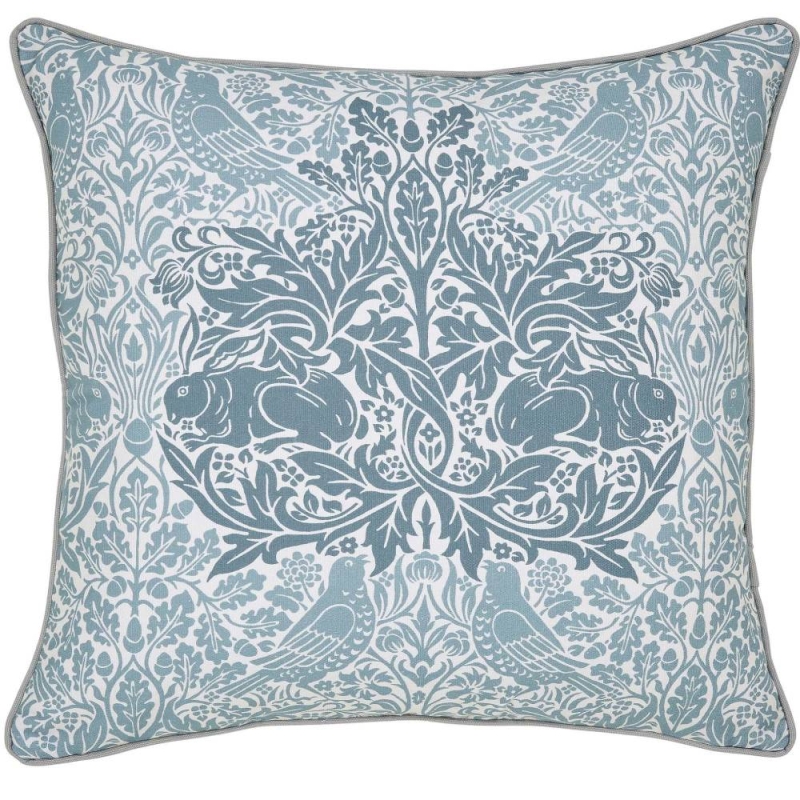 MORRIS GOLDEN LILY CUSHION 45 X 45 FIG