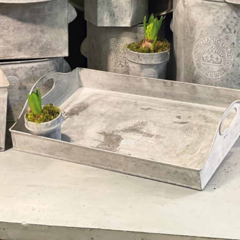 Kew Zinc Garden Tray 