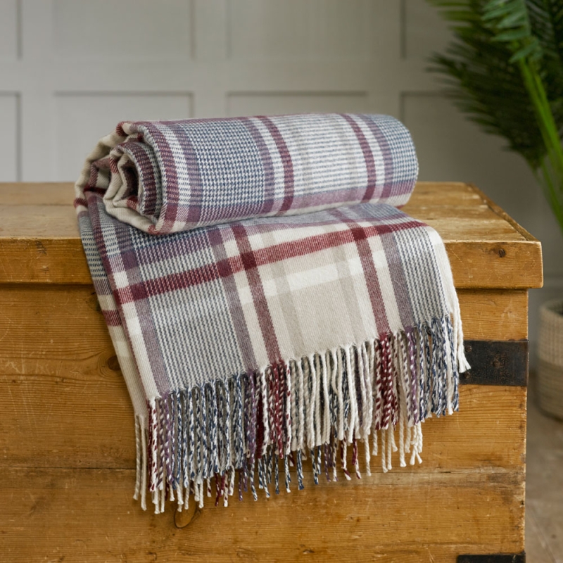 Malvern Check Throw 140cm x 185cm