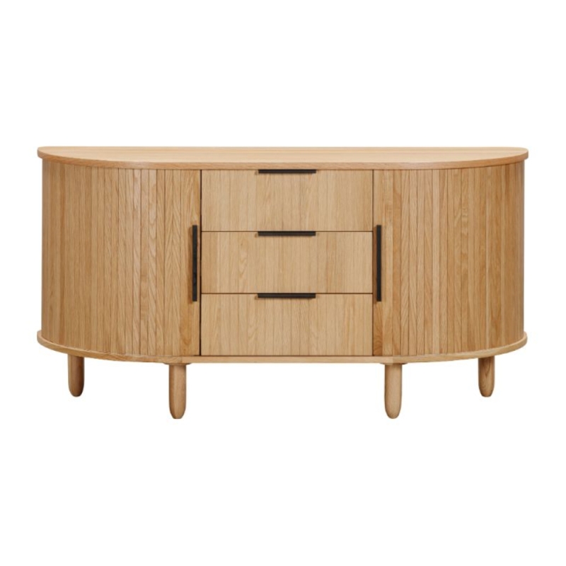 Vestia Curved Bookcase