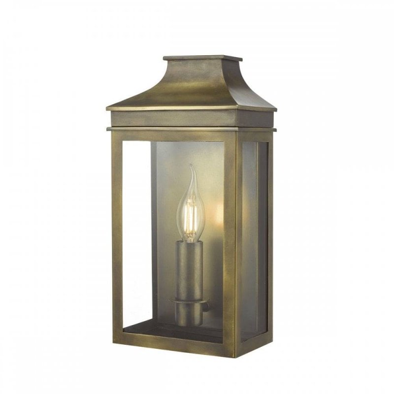 Dar Vapour Wall Light Brass