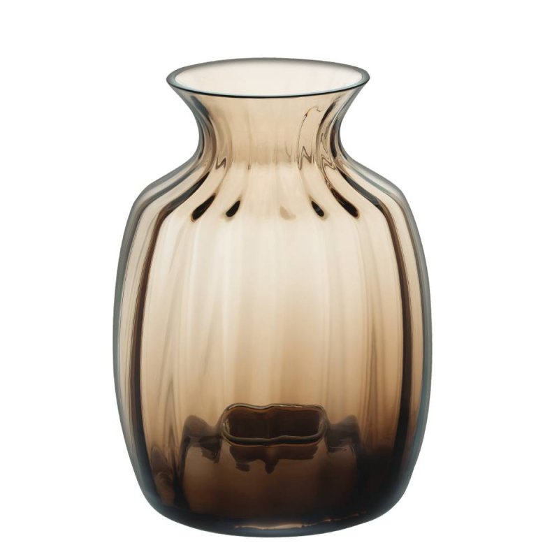 Dartington Cushion Tall Vase Topaz