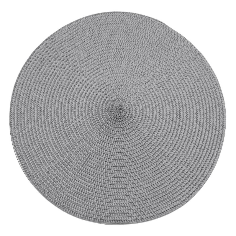 Walton & Co Beaded Circular Placemat Midnight Blue