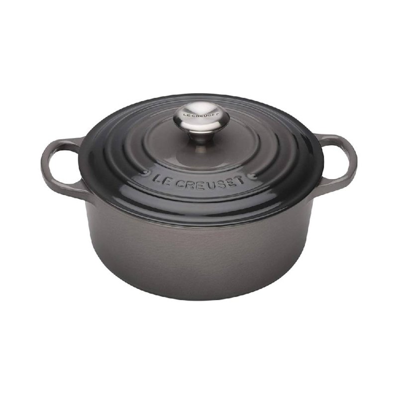 Le Creuset Round Casserole 24cm Flint