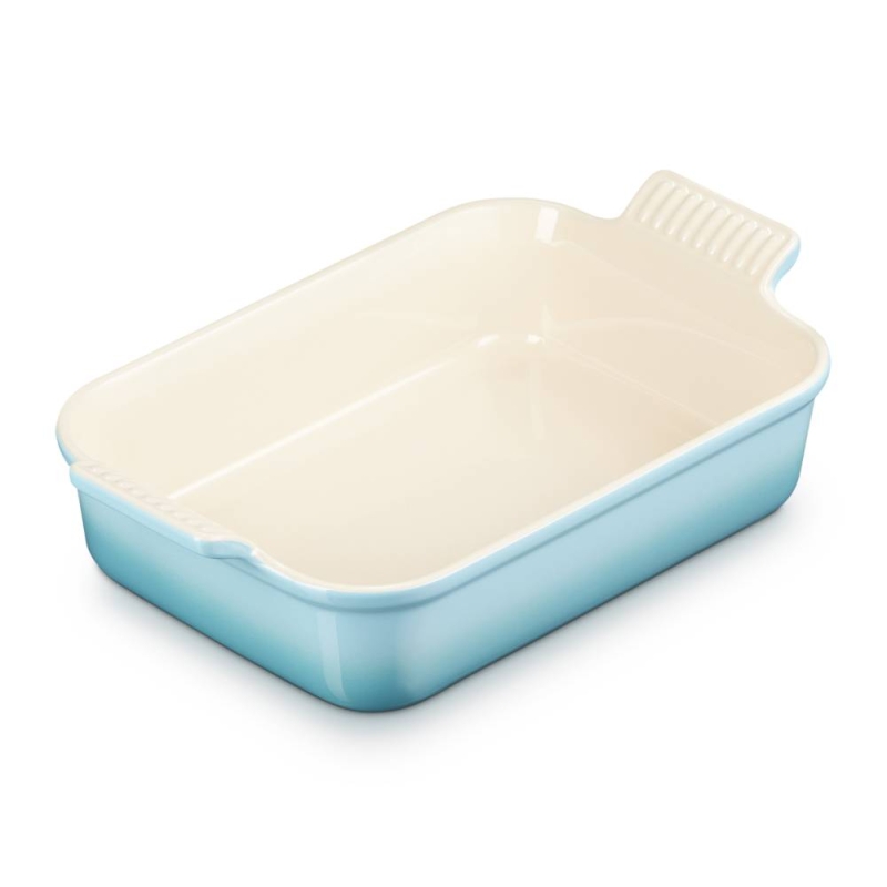Heritage Rectangular Dish Small Teal